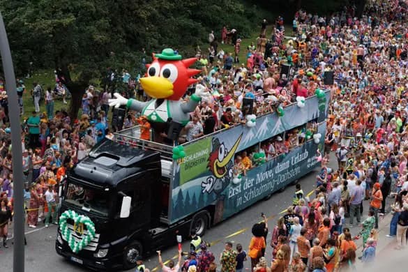 Schladming-Dachstein Partytruck beim Schlagermove Hamburg